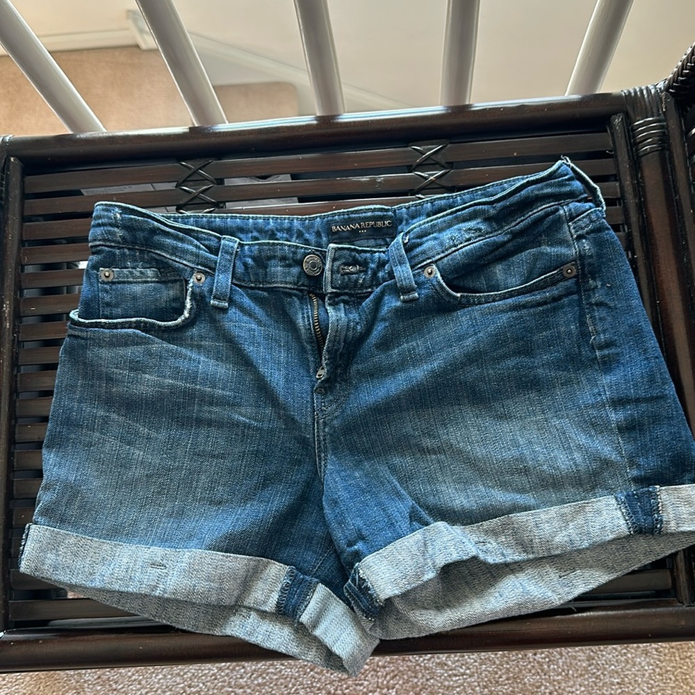 Banana Republic Denim Shorts Size 6